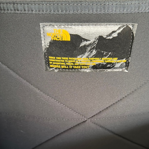 The North Face Gray and Yellow Recon Backpack - Picture 8 of 8